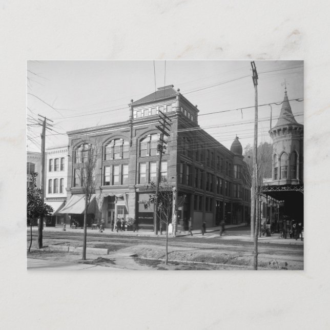 Postal Hotel Pullman — Hot Springs, Arkansas: 1900 (Anverso)