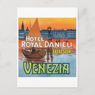 Postal Hotel Royal Danieli Excelsior Venezia
