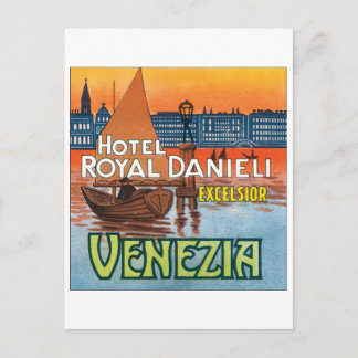Postal Hotel Royal Danieli Excelsior Venezia