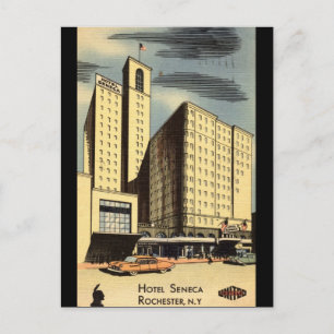 Postal Hotel Seneca, Rochester NY Vintage