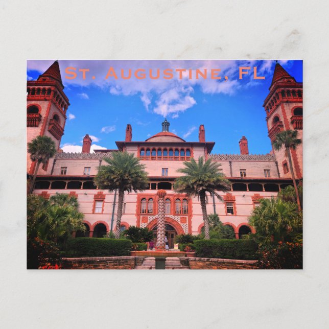 Postal Hotel St. Augustine, FL - Ponce de Leon (Anverso)