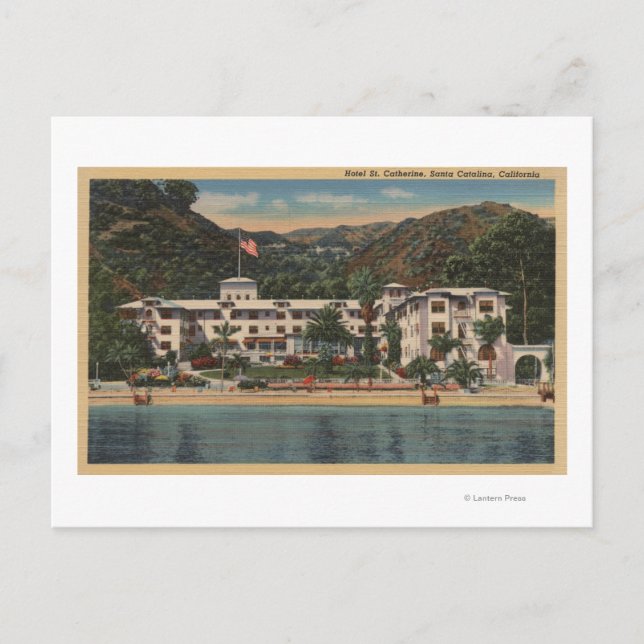 Postal Hotel St Catherine en Santa Catalina, California (Anverso)