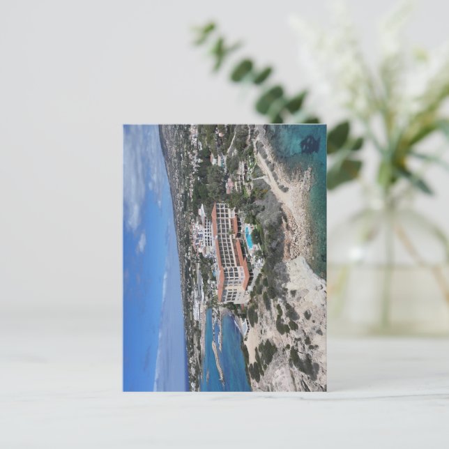 Postal Hotel Thalassa, Bahía de coral, Paphos (Anverso de pie)