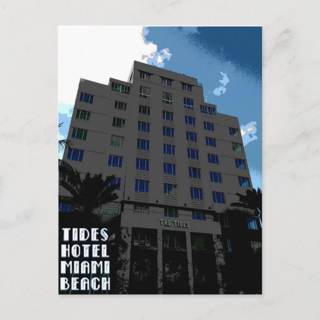 Postal Hotel Tides, Miami Beach (Anverso)