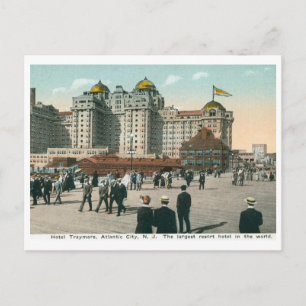 Postal Hotel Traymore, Atlantic City 1926 Vintage