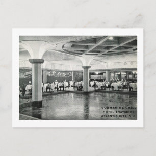 Postal Hotel Traymore, Atlantic City, NJ Vintage