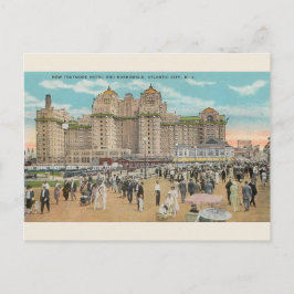 Postal Hotel Traymore Vintage Atlantic City Postcard