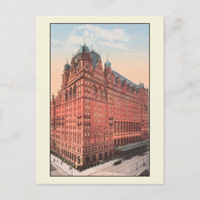 Postal hotel Waldorf Astoria 1915 (Anverso)