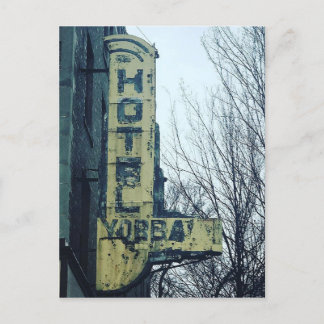 Postal Hotel Yorba Rótulo Postcard, ciudad de Detroit