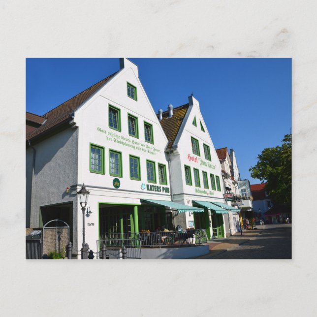Postal Hotel Zum Kater, Warnemunde, Alemania (Anverso)