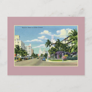 Postal Hoteles de moda en Collins Avenue Miami Beach