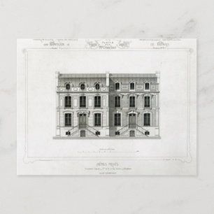 Postal Hoteles Prives, 10 y 12 Rue Balzac, París