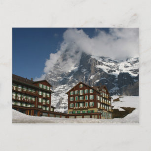 Postal Hoteles suizos en Kleine Scheidegg Suiza