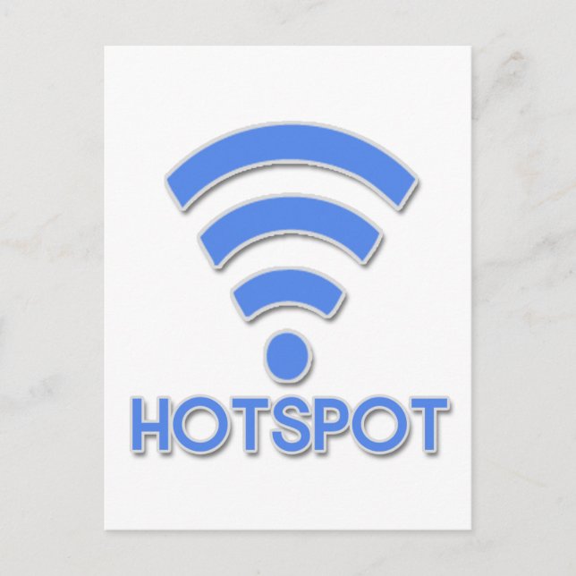 Postal Hotspot Wifi Persona (Anverso)