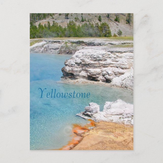 Postal Hotsprings del Parque Nacional Yellowstone (Anverso)