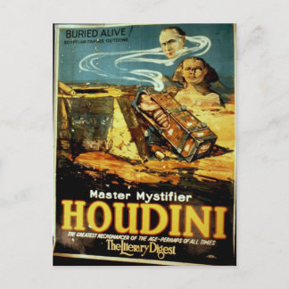 Postal Houdini, el teatro de época del 'compendio literar
