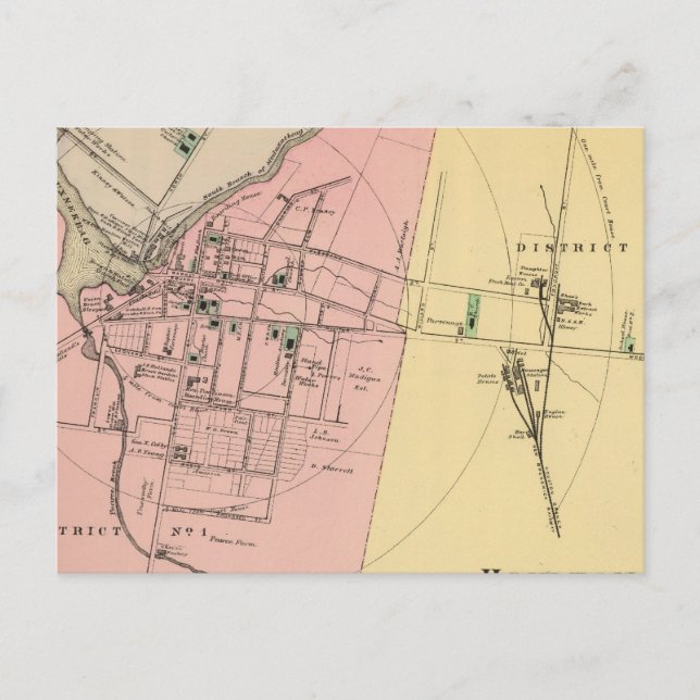 Postal Houlton, Aroostook Co (Anverso)