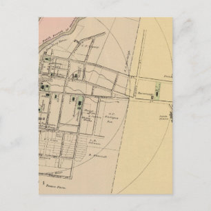 Postal Houlton, Mapa del Condado de Aroostook