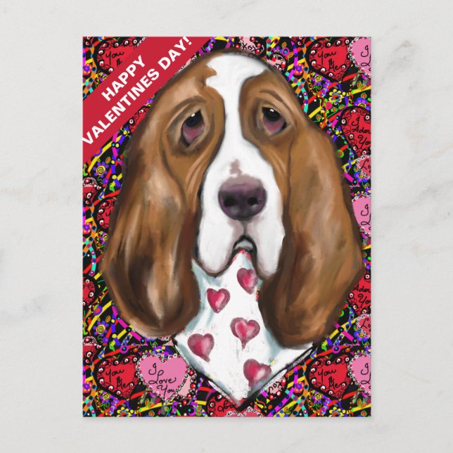 Postal Hound Basset (Anverso)