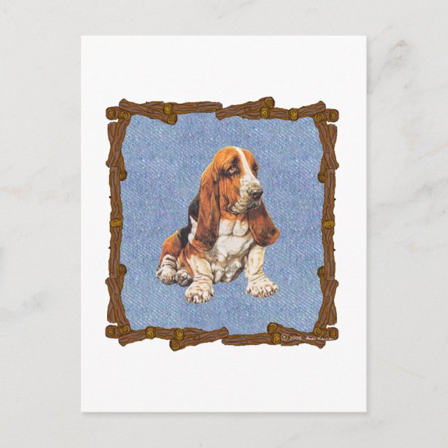 Postal Hound Basset (Anverso)