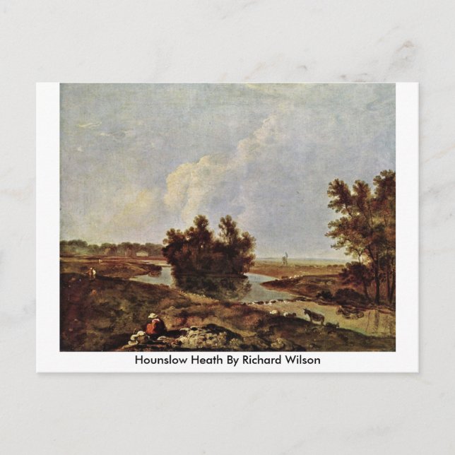 Postal Hounslow Heath De Richard Wilson (Anverso)