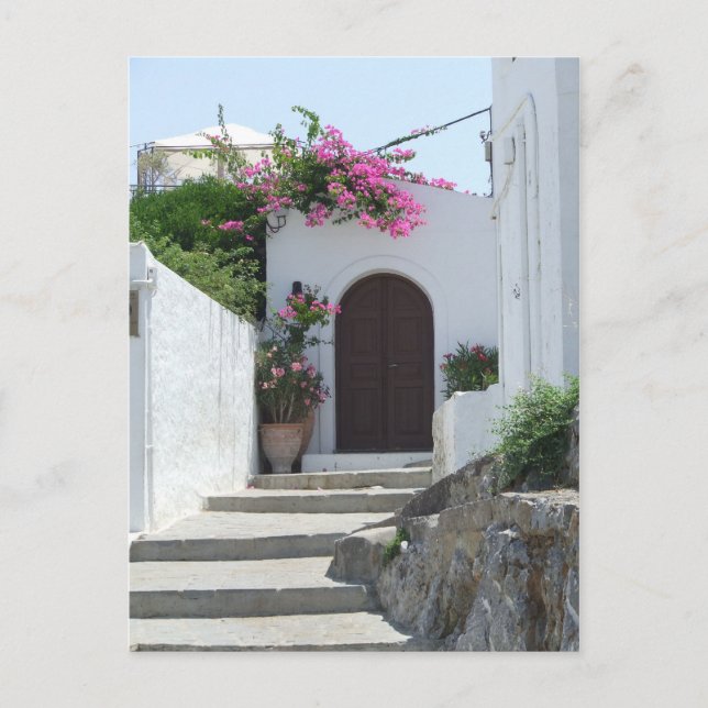 Postal House de Lindos de capitán (Anverso)