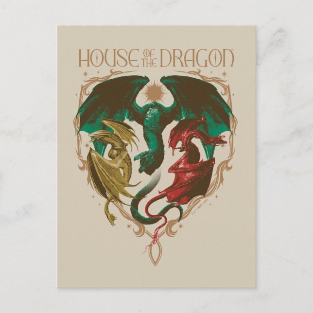 Postal House of the Dragon | Escudo de Dragón (Anverso)