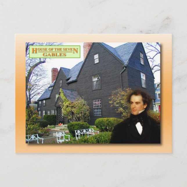 Postal House of the Seven Gables, Salem, Massachusetts (Anverso)