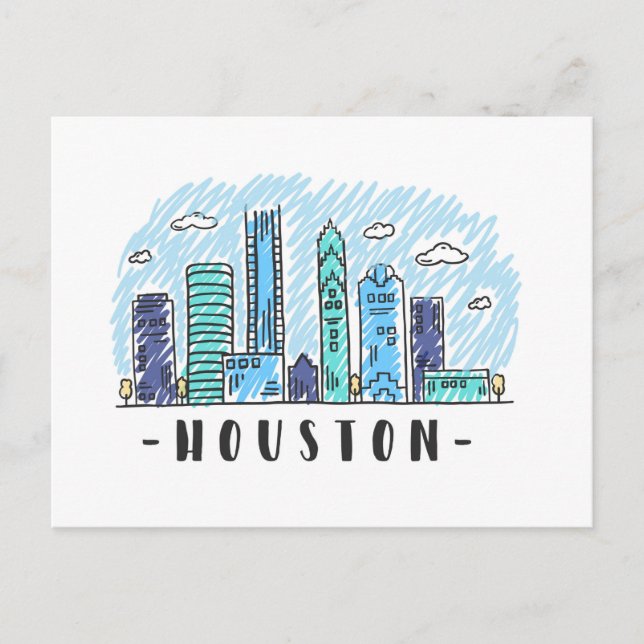 Postal Houston (Anverso)