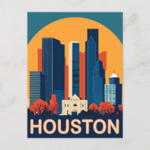 Houston, edificios reconocibles, viajes