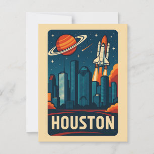 Postal HOUSTON Postcard