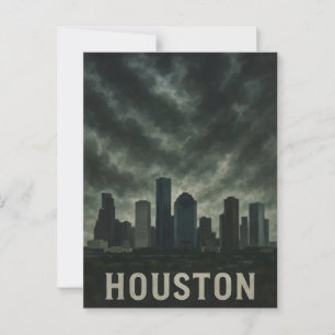 Postal HOUSTON Postcard