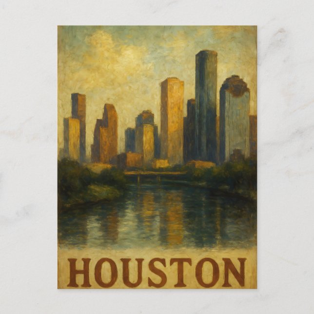Postal HOUSTON Postcard (Anverso)