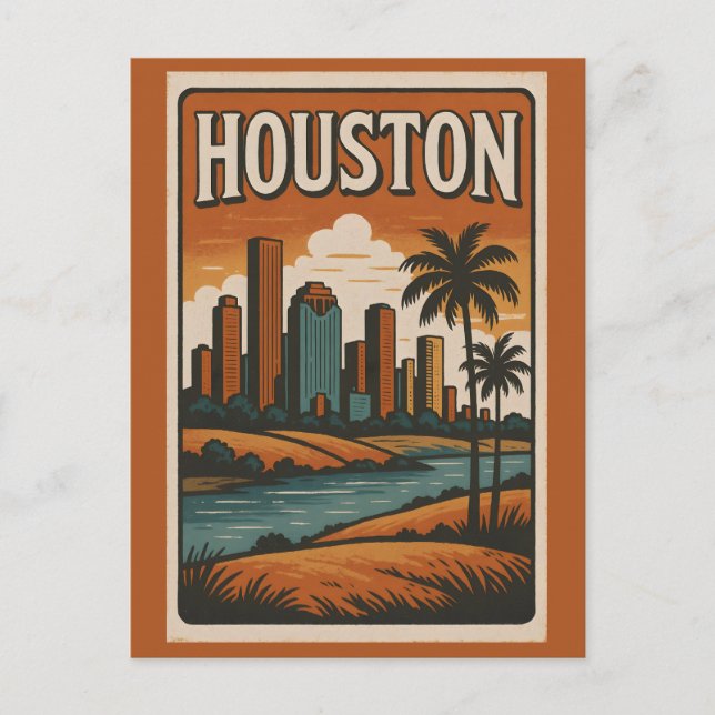Postal HOUSTON Postcard (Anverso)