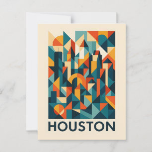 Postal HOUSTON Postcard