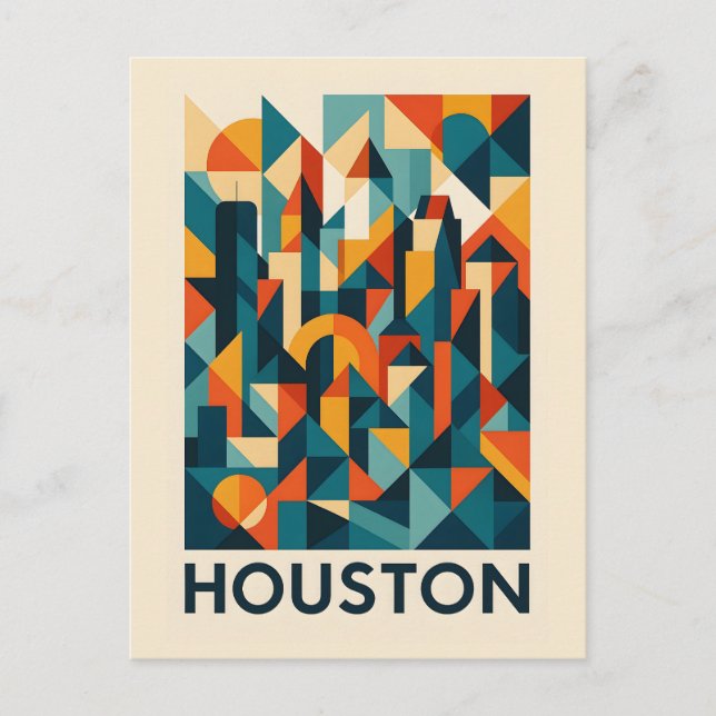 Postal HOUSTON Postcard (Anverso)