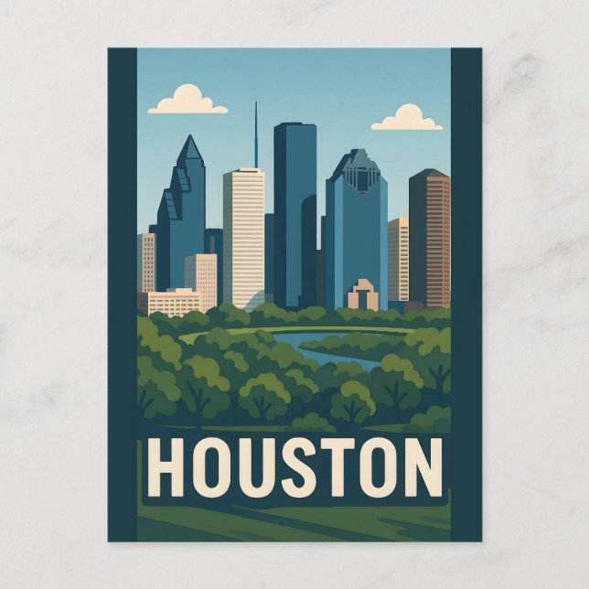 Postal HOUSTON Postcard (Anverso)