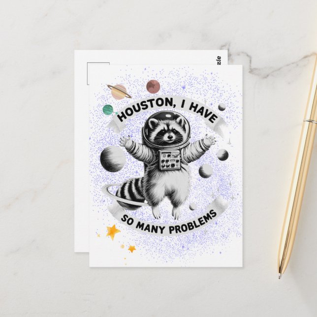 Postal Houston, Tengo Tantos Problemas (Anverso/Reverso In Situ)