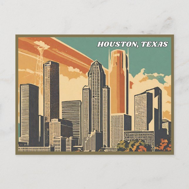 Postal Houston, Texas (Anverso)
