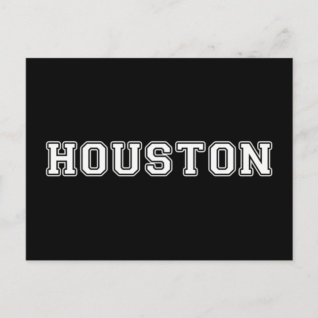 Postal Houston Texas (Anverso)