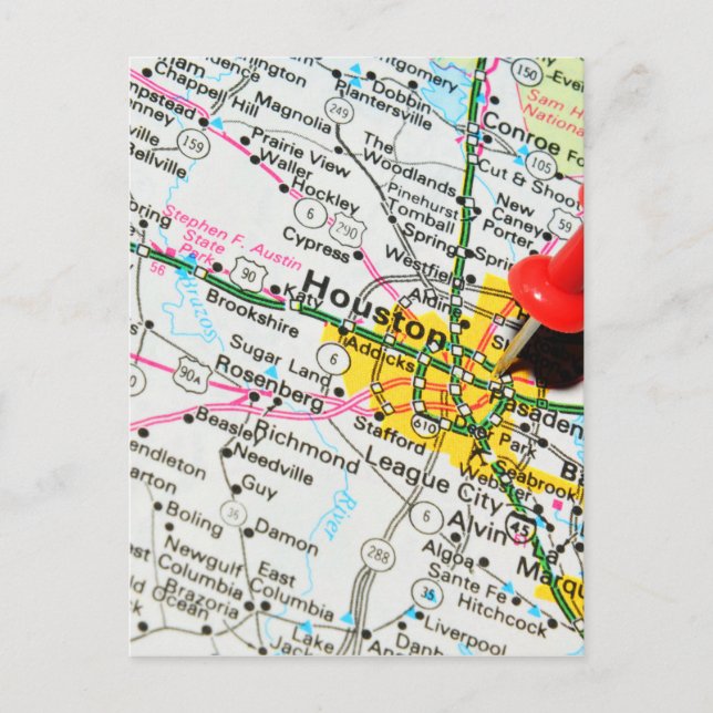 Postal Houston, Texas (Anverso)