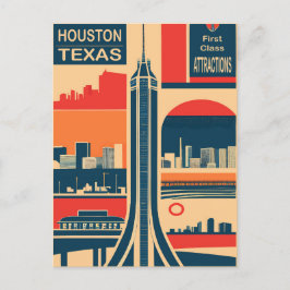 Postal Houston, Texas, atracciones turísticas, viajes