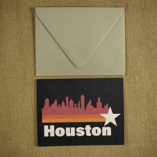 Postal Houston Texas Cityscape Vintage (Houston Texas Vintage Postcard)