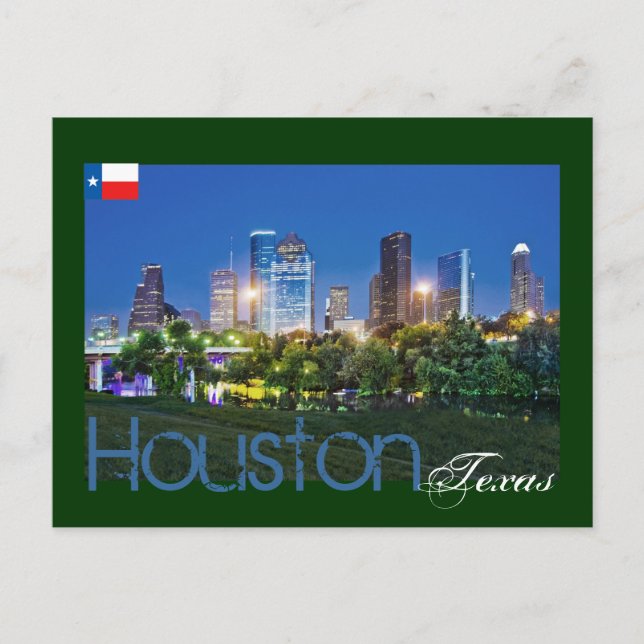 Postal Houston, Texas, EE.UU. (Anverso)