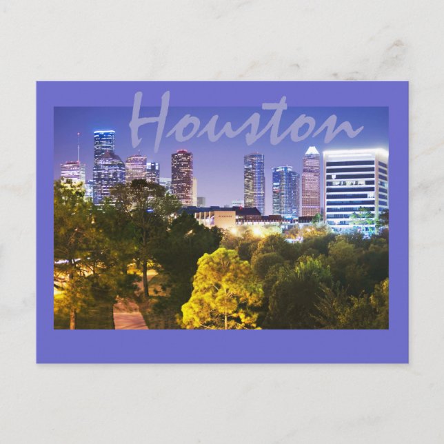 Postal Houston, Texas, EE.UU. (Anverso)