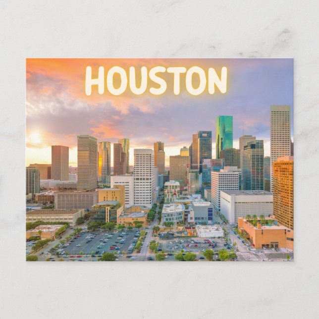 Postal Houston Texas Postcard (Anverso)
