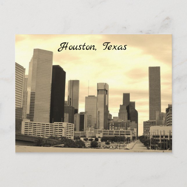 Postal Houston, Texas - Postcard (Anverso)