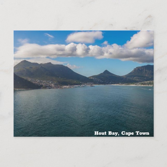 Postal Hout Bay, Ciudad del Cabo (Anverso)