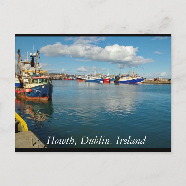 Postal Howad, Dublín (Irlanda) (Anverso)