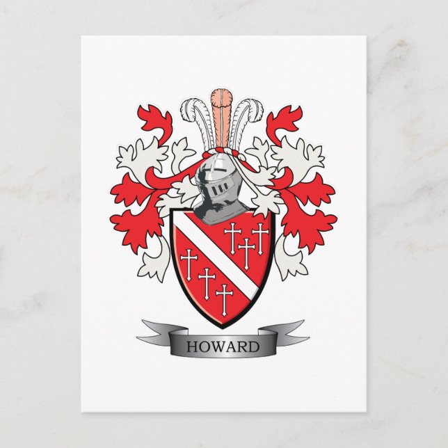 Postal Howard Coat of Arms (Anverso)